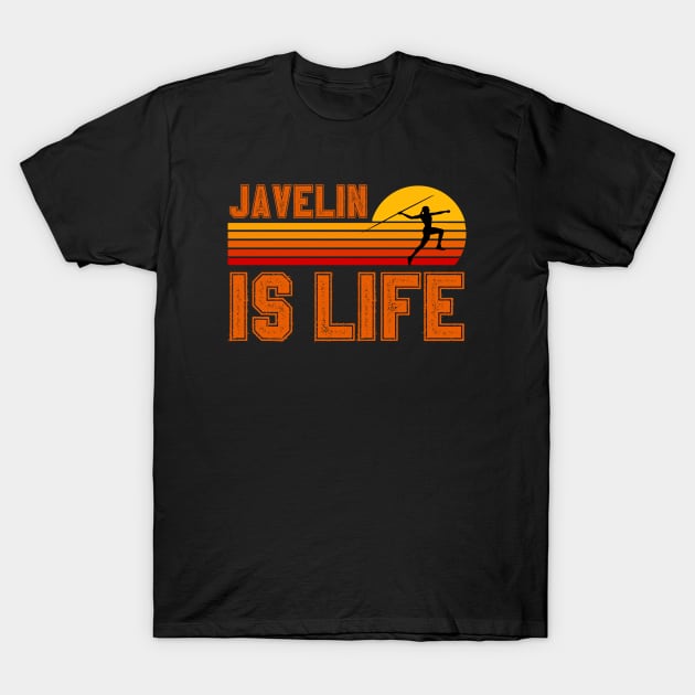 Javelin Is Life T-Shirt by footballomatic